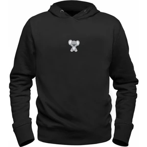 Alfa Tshirt Animal Koala  Baskılı Siyah Sweatshirt