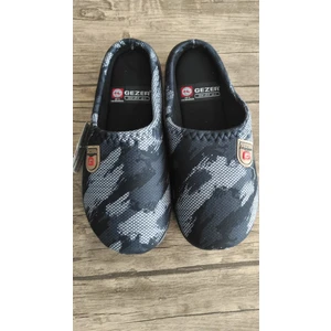 Gezer erkek Kışlık Ev Terliği Kamuflaj