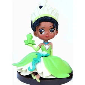 Q Posket Disney Prenses Tiana Kurbağa Prens Aksiyon Figür 8 cm