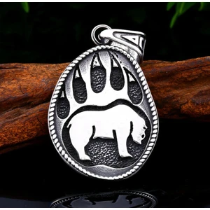 Daisy By Daisy Daisybydaisy Paslanmaz Çelik Viking Güç Simge Ayı Pençe Erkek Kolye