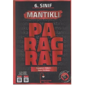 Edebiyat Sokağı Yayınları 6. Sınıf Paragraf Mantıklı Soru Bankası