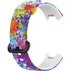 Xiaomi Mi Watch Lite / Redmi Izle Için Silikon Baskı Kordonlu Saati Leopar (Yurt Dışından)
