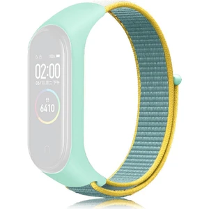Xiaomi Mi Band Için Naylon Örgü Saat Bantları 6 Çin Kırmızısı (Yurt Dışından)