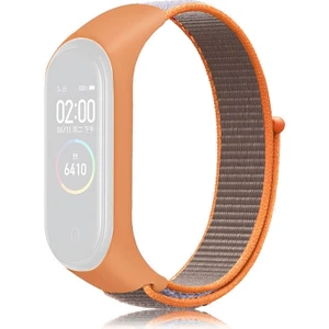Xiaomi Mi Band Için Naylon Örgü Saat Bantları 6 Çin Kırmızısı (Yurt Dışından)
