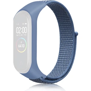 Xiaomi Mi Band Için Naylon Örgü Saat Bantları 6 Çin Kırmızısı (Yurt Dışından)