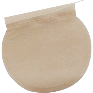 B Baosity 100 Paket Tek Kullanımlık Ot Gevşek Çay Poşetleri Dize Isı Mühür Filtresi Yuvarlak Doğal COLOR_CIRCLE_6X8CM (Yurt Dışından)