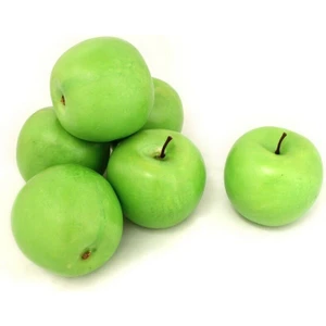 Yapay Yeşil Elma 6 Lı Paket Yapay Meyve