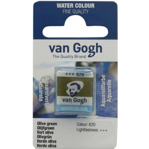 Van Gogh 1/2 Tablet Sulu Boya 620 Olive Green