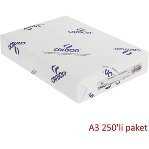 1557 Beyaz Resim  Çizim Kağıdı 200 gr A3 250'LI Paket