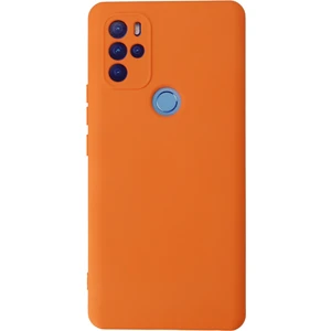 General Mobile Gm 21 Pro Kılıf Lansman Içi Kadife Nano Silikon - Turuncu
