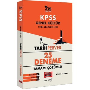Yargı Yayınevi 2022 KPSS Genel Kültür  TarihPerver Tamamı Çözümlü 25 Deneme