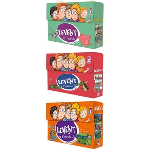 Timaş Levent Iz Peşinde Serisi 1-2-3  Set (15 Kitap)