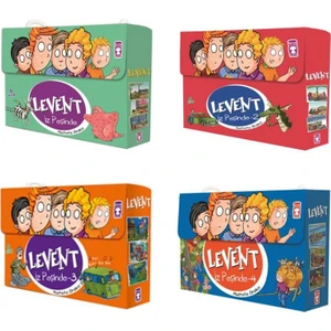Timaş Levent Iz Peşinde Serisi 1-2-3-4  Set (20 Kitap)