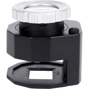 30X Metal Ölçekli 3 LED Büyüteç Siyah Masa Büyüteç Optik Cam Işıklı Elmas Büyüteç Büyüteç Takı Lupa (Yurt Dışından)