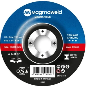 Taşlama Taşı - 115 x 6.0 x 22 (Mm)