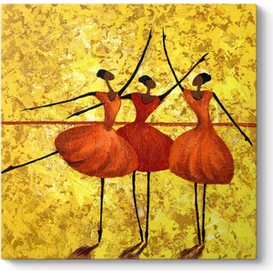 Abstract Balerinler Tablosu