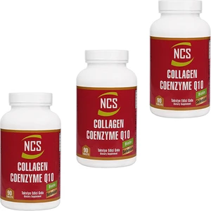 Kollagen Coenzyme Q10 Biotin Selenium 90 Tablet 3 Kutu