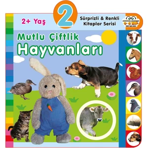 0-6 Yaş Yayınları 2 + Yaş Mutlu Çiftlik Hayvanları