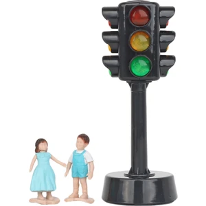 Mini Figürlü Oyuncak Trafik Işığı - Çok Renkli (Yurt Dışından)