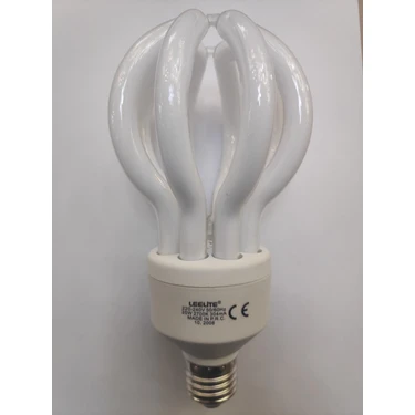 Leelıght 35 Watt Sarı Işık Lotus (Şato) Tip Tasarruflu Ampul Ekonomik