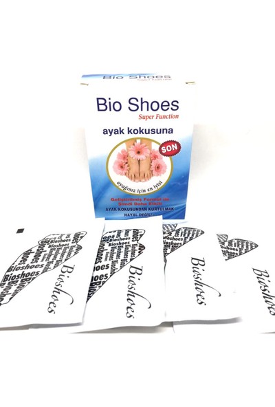 Bio Shoes Ayak Kokusu Giderici 120 Gün Etkili Ayakkabı Koku Önleyici