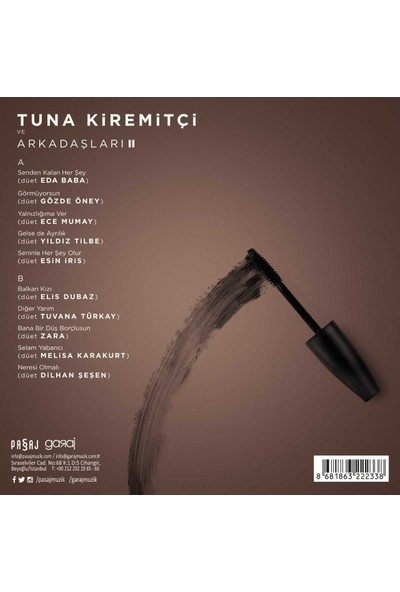 Tuna Kiremitçi ve Arkadaşları Vol:2 (Plak)