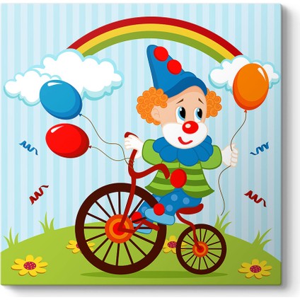 Bebek Palyaço Tablosu