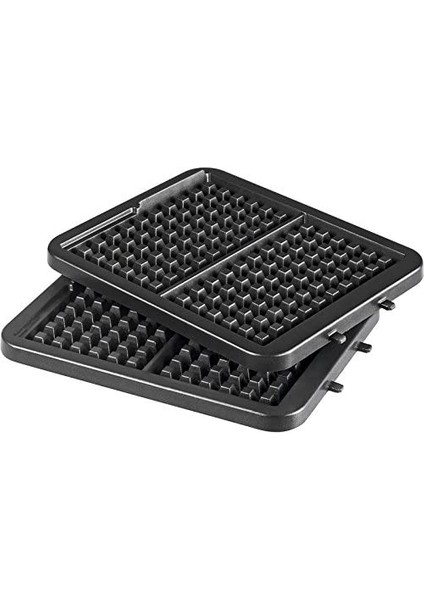 WM756D Waffle Makinesi, Büyük Boy, Brüssler Türü, 180 Derece Dönebilen Pişirme Alanı, 1200 W, Paslanmaz Çelik/siyah modelleri