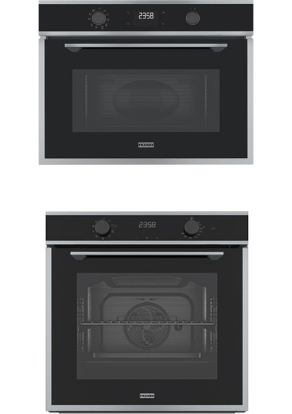 Fma 45 Mw Xs Kombi Mikrodalga Fırın Fma 86 H Xs Fırın 2li Maris Black+Inox Maris Ankastre Set