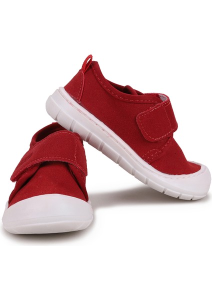 950.B21K.225 Anka Kız/erkek Bebe Spor Ayakkabı Kırmızı