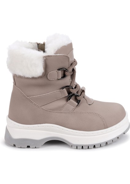946.21K.240 Alexis Içi Termal Kürk Bağcıklı Kız Çocuk Bot Ayakkabı fırsatları
