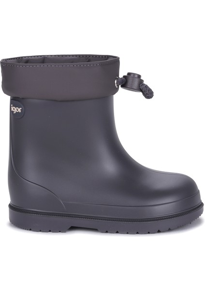 W10257 Bimbi Euri Kız/erkek Çocuk Su Geçirmez Yağmur Kar Çizmesi Gri
