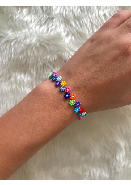 Çiçek Bahçesi Halhal ve Bileklik Set fiyatları