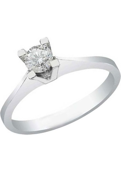 0,60CT Pırlanta Tektaş Yüzük - 18K