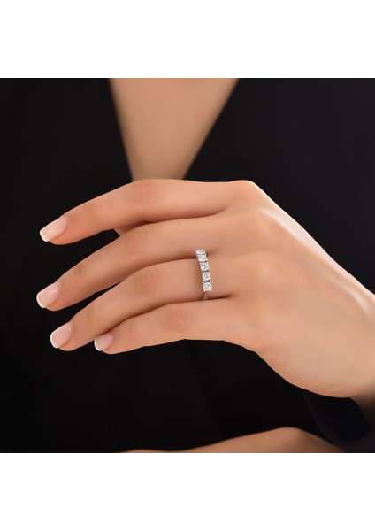 0.92CT Pırlanta Beştaş YÜZÜK-18K fiyatları