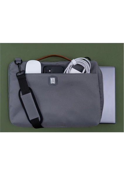 15" Michael Laptop Çantası Gri