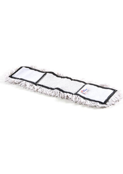 Nemli Palet Yedek Mop Paspas 50 Cm / Nem Alıcı Mop - Pamuklu / Beyaz - 10 Adet