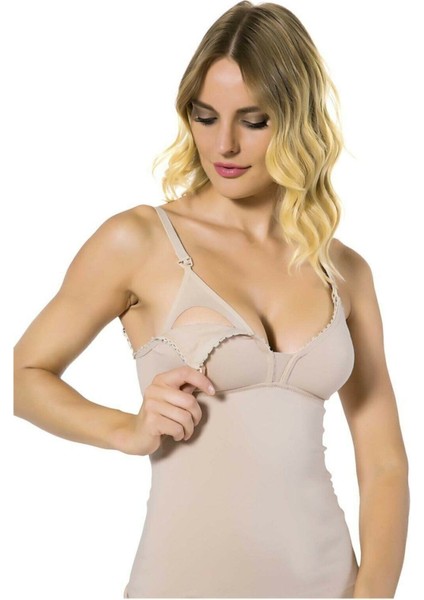 Organik Pamuklu Emzirme Lohusa Atleti Nbb 3050