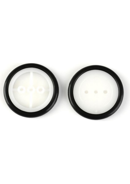 29MM Mini Rubber Tekerlek 2mm Mil Uyumlu Robot Oyuncak Wheel modelleri