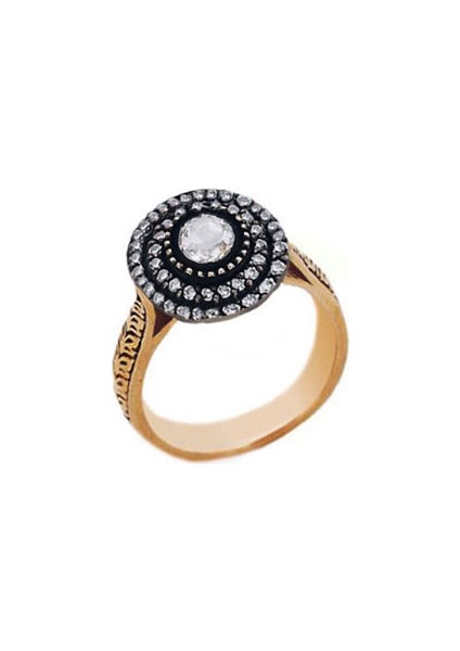 0.70CT Elmas Sıralı Yüzük