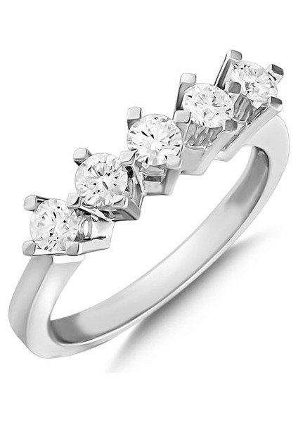 0,62CT Pırlanta Beştaş YÜZÜK-14K