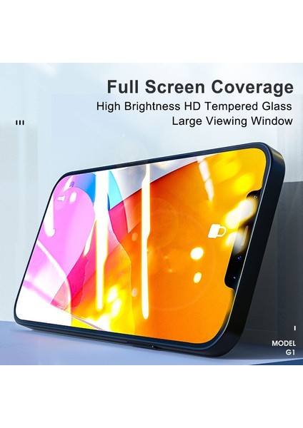 Iphone 12 Siyah Için Temperli Cam Filmi (Yurt Dışından) modelleri