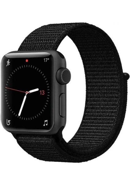 Apple Watch 1-2-3-4-5-6-Se 42MM-44MM Uyumlu Spor Loop Örme Kordon