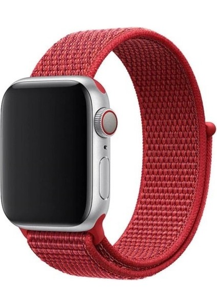 Apple Watch 1-2-3-4-5-6-Se 42MM-44MM Uyumlu Spor Loop Örme Kordon
