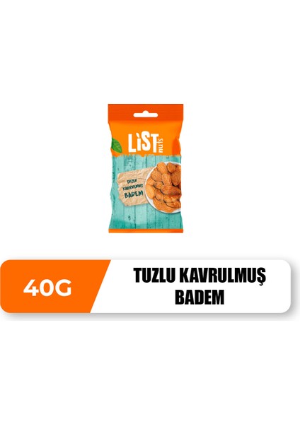 Kavrulmuş Badem 40 gr
