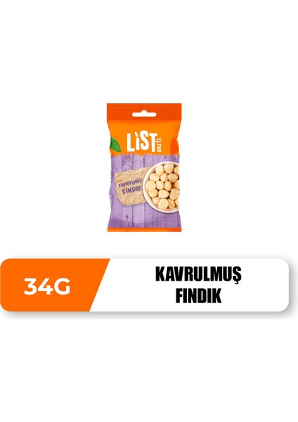 Kavrulmuş Fındık İçi 34 gr