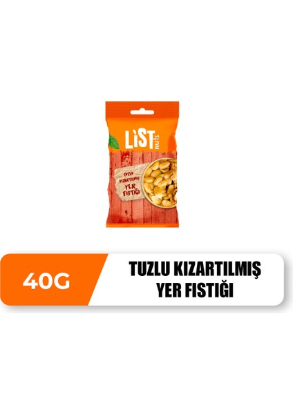 Kızarmış Yer Fıstığı 40 gr
