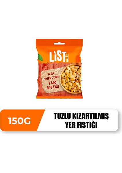 List Nuts Kızarmış Yer Fıstığı 150 gr