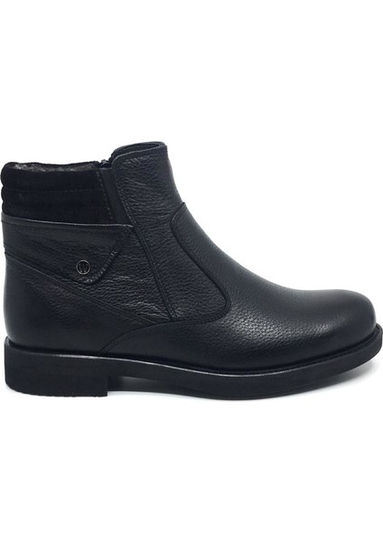 Deri Erkek Günlük Kışlık Içi Kürklü Fermuarlı Su Soğuk Geçirmez Bot 40-44 fiyatları