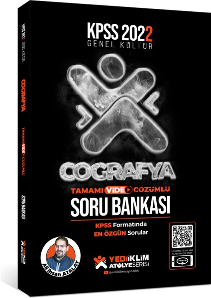 Yayınları 2022 KPSS Genel Kültür Atölye Serisi Coğrafya Tamamı Video Çözümlü Soru Bankası